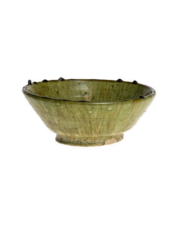 Couleur Locale Tamegroute bowl  - lichtgroen