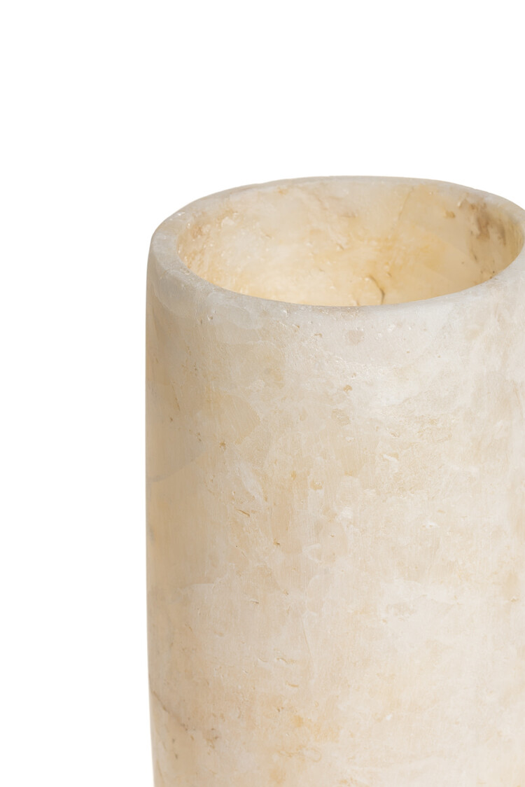 Alabast candleholder