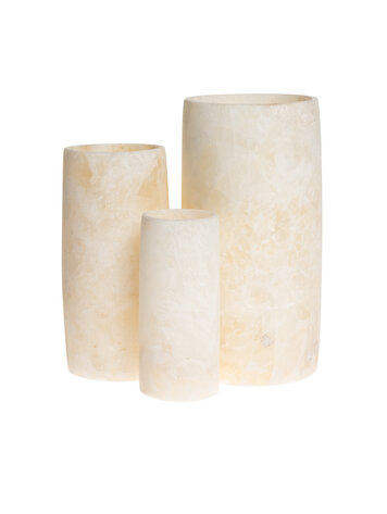 Albasten theelichthouder