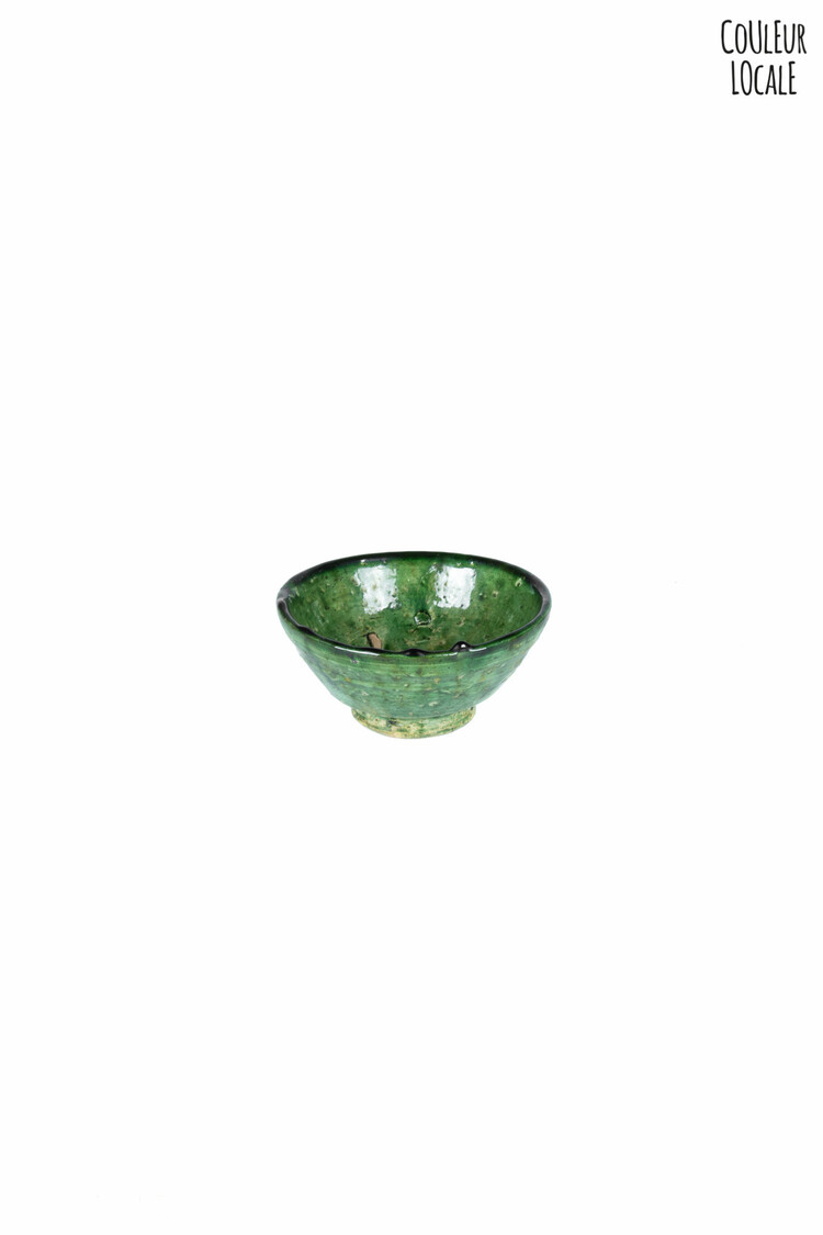 Couleur Locale Tamegroute bowl - groen