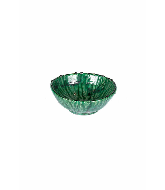Couleur Locale Tamegroute bowl - green