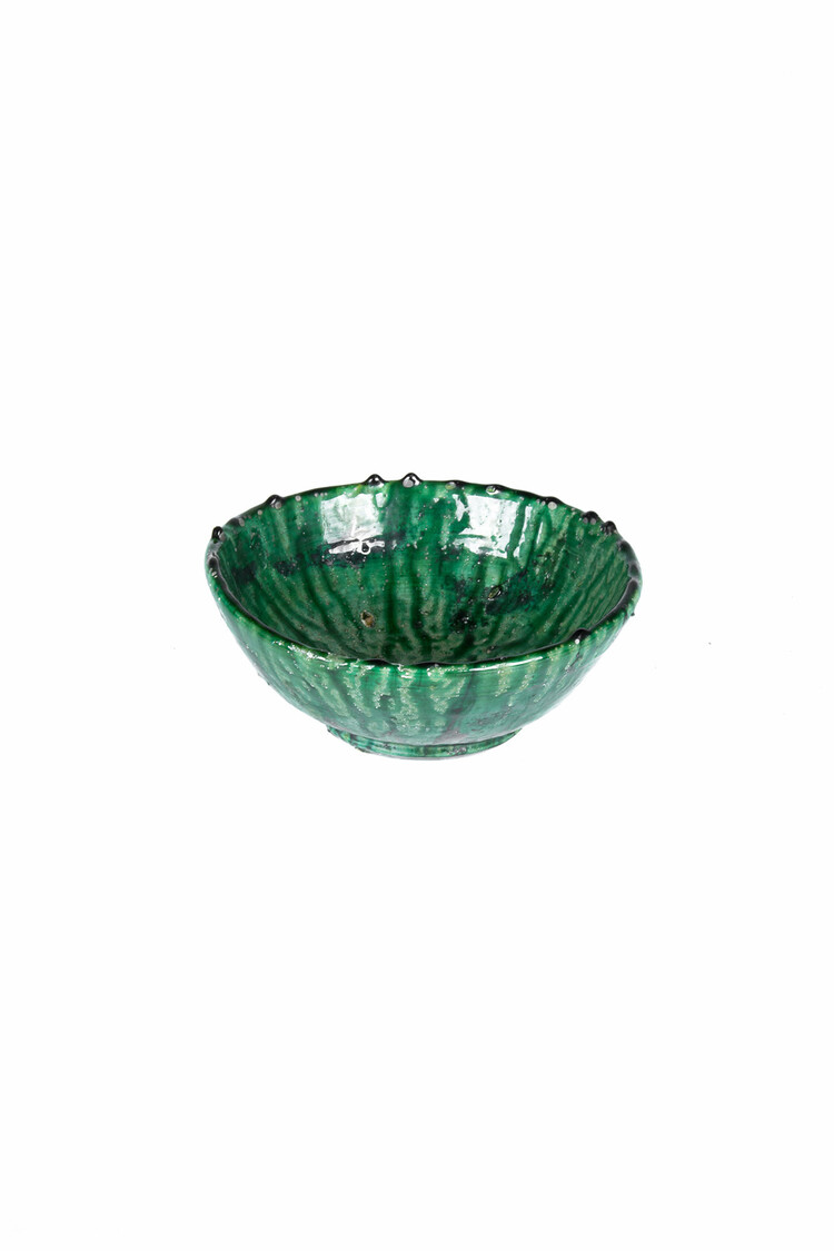Couleur Locale Tamegroute bowl - groen