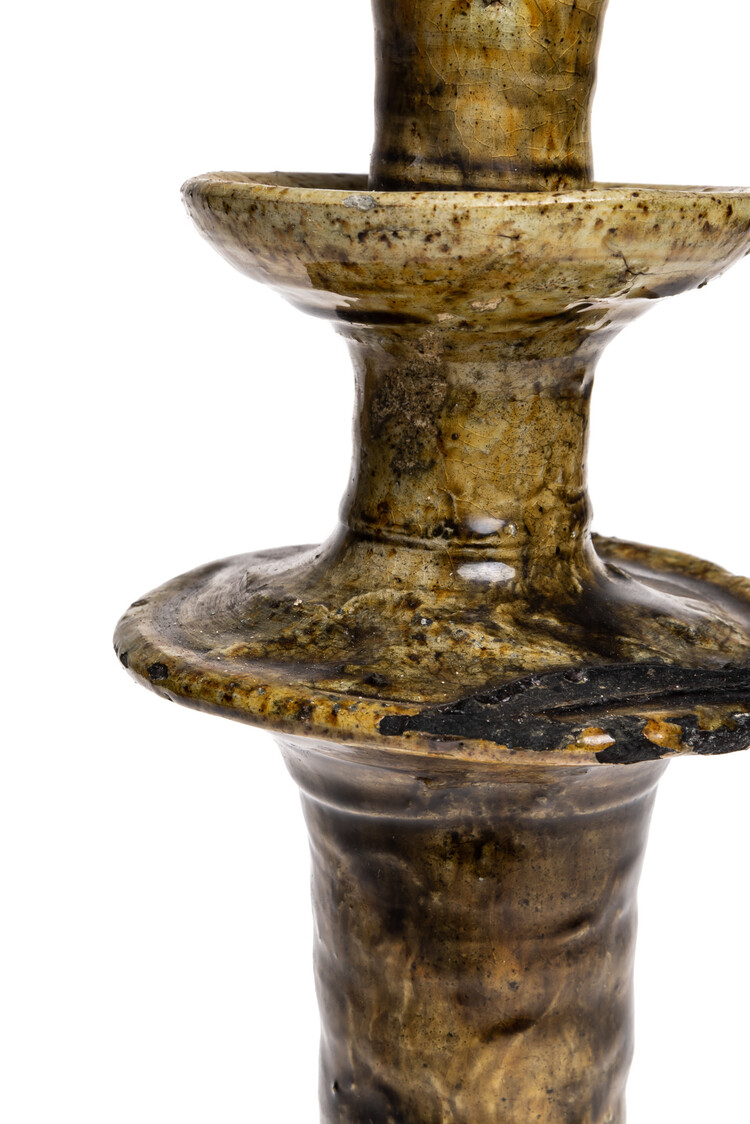 Couleur Locale Tamegroute candle holder - ochre