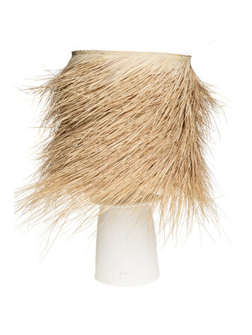 Rock The Kasbah Witte keramische tafellamp N°1 GM - palm