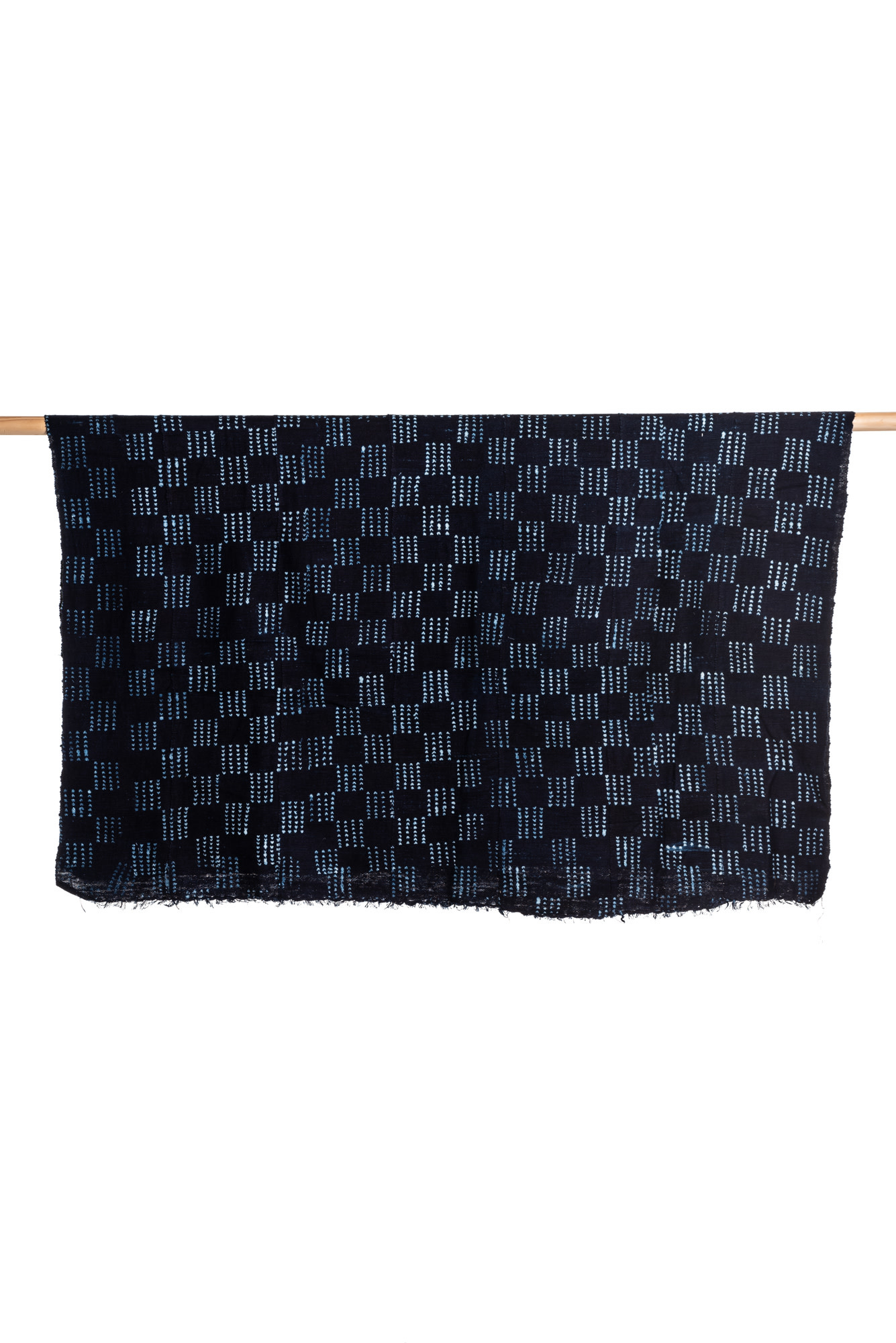 Indigo bogolan doek #2 - 150/180x120cm - Mali • Couleur Locale