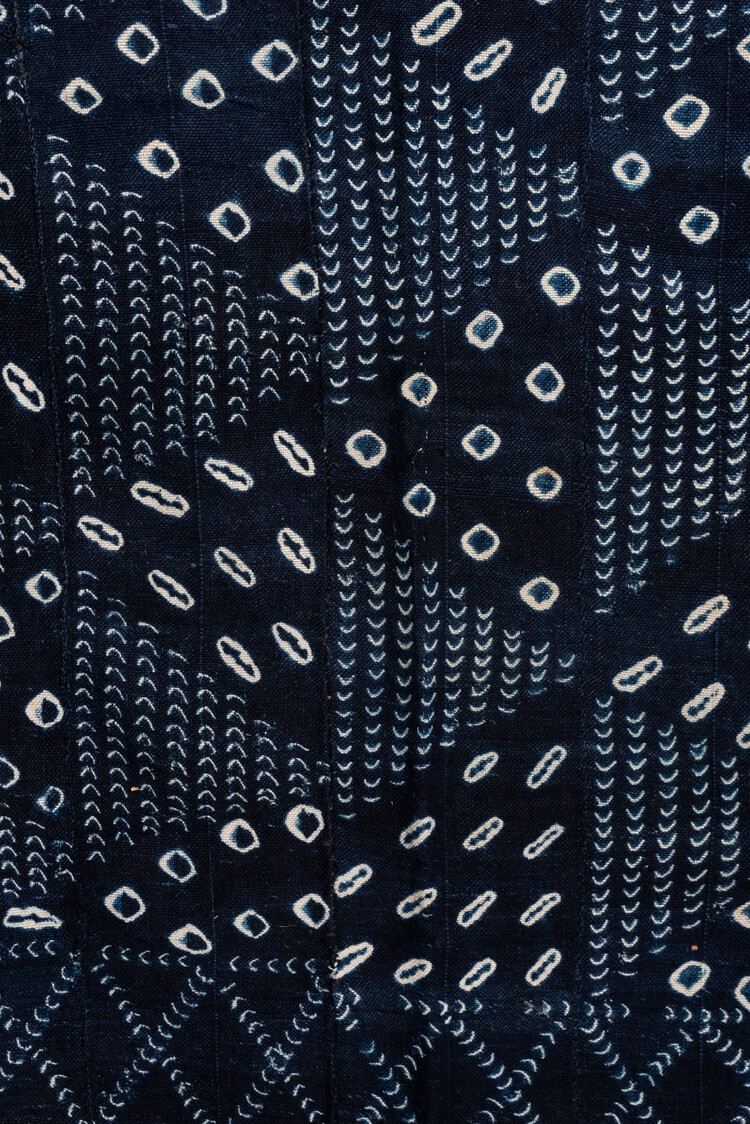 Indigo bogolan doek #9