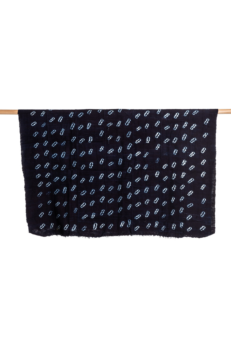 Indigo bogolan doek #11