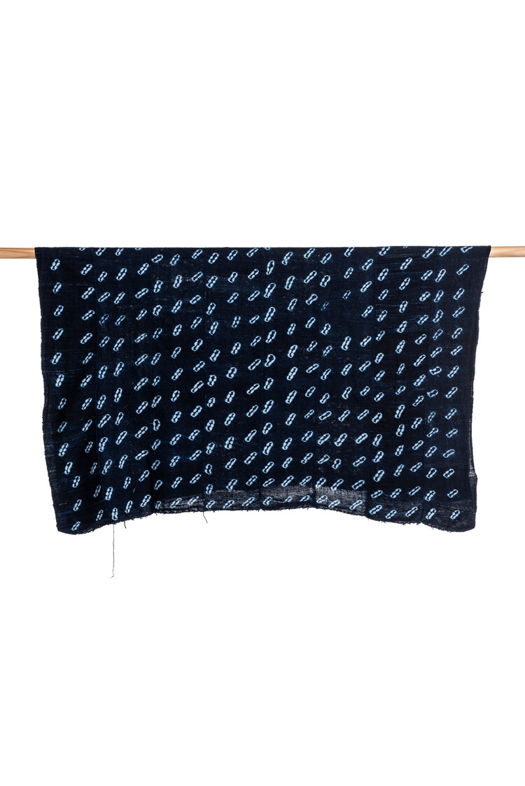 Indigo bogolan doek #14