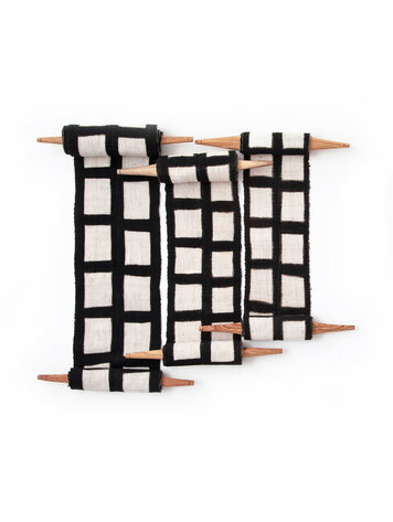 AAAA Bogolan Totem - Process - Zwart/Wit