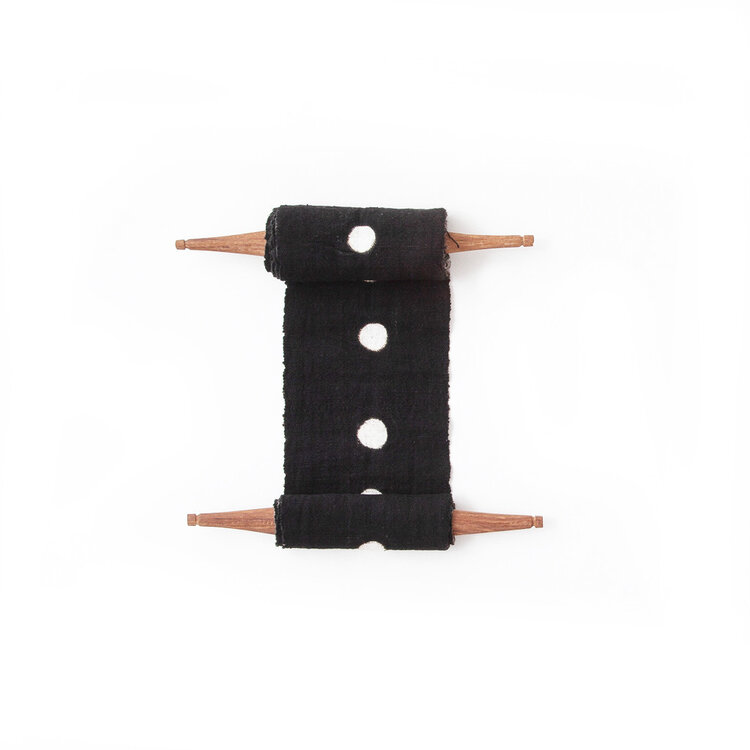 AAAA Bogolan Totem - Birth - Black/White