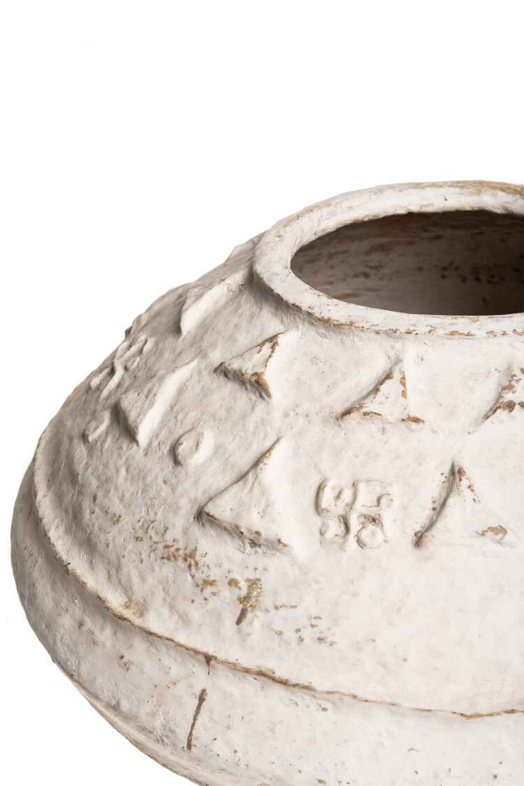 old grain container papier-maché #18