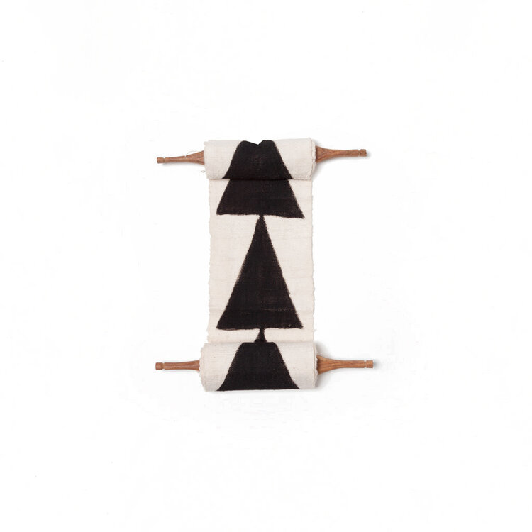AAAA Bogolan Totem - Intention - White/Black