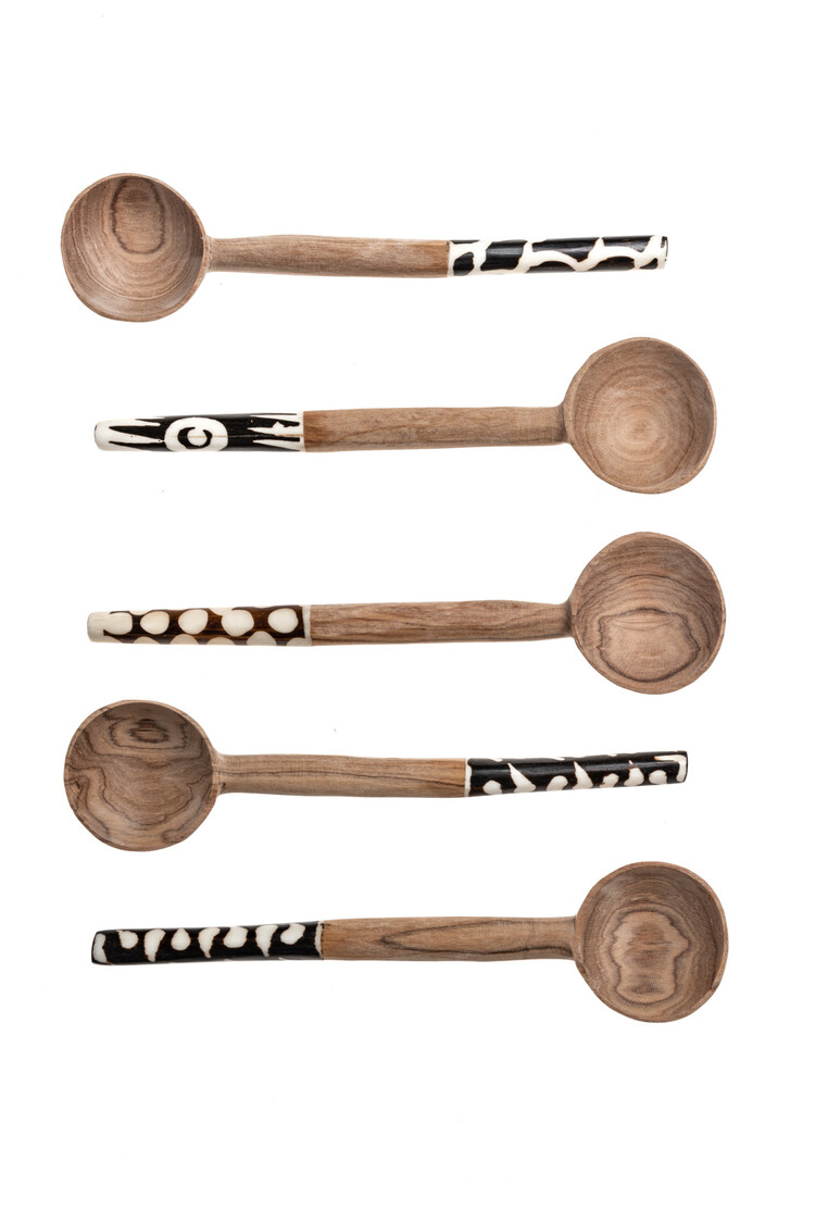 Couleur Locale Olijfhouten lepeltje - Kenia