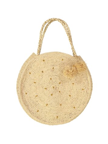 Obi Obi Ronde shopper raffia L