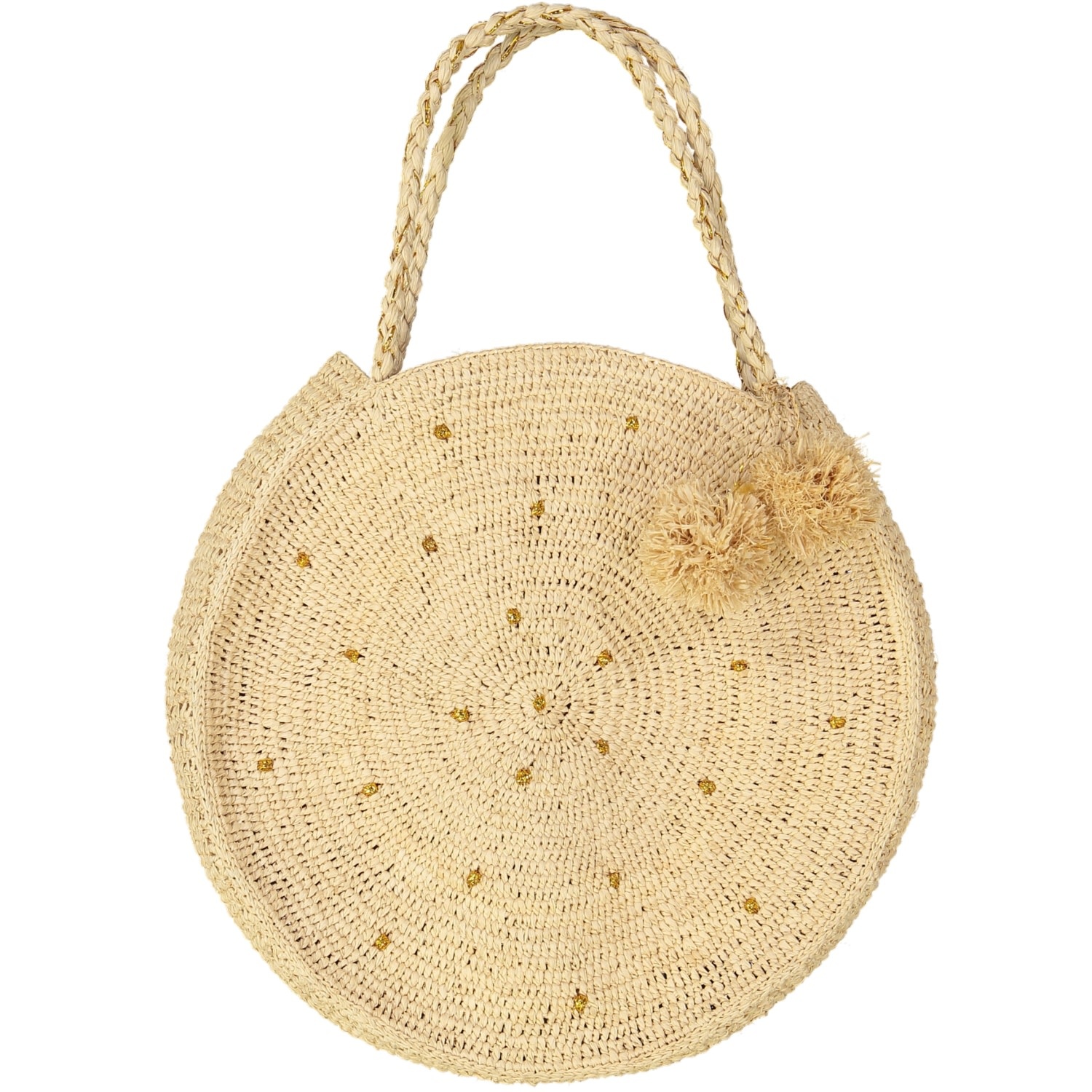 Buy Round Woven Bag Online In India - Etsy India
