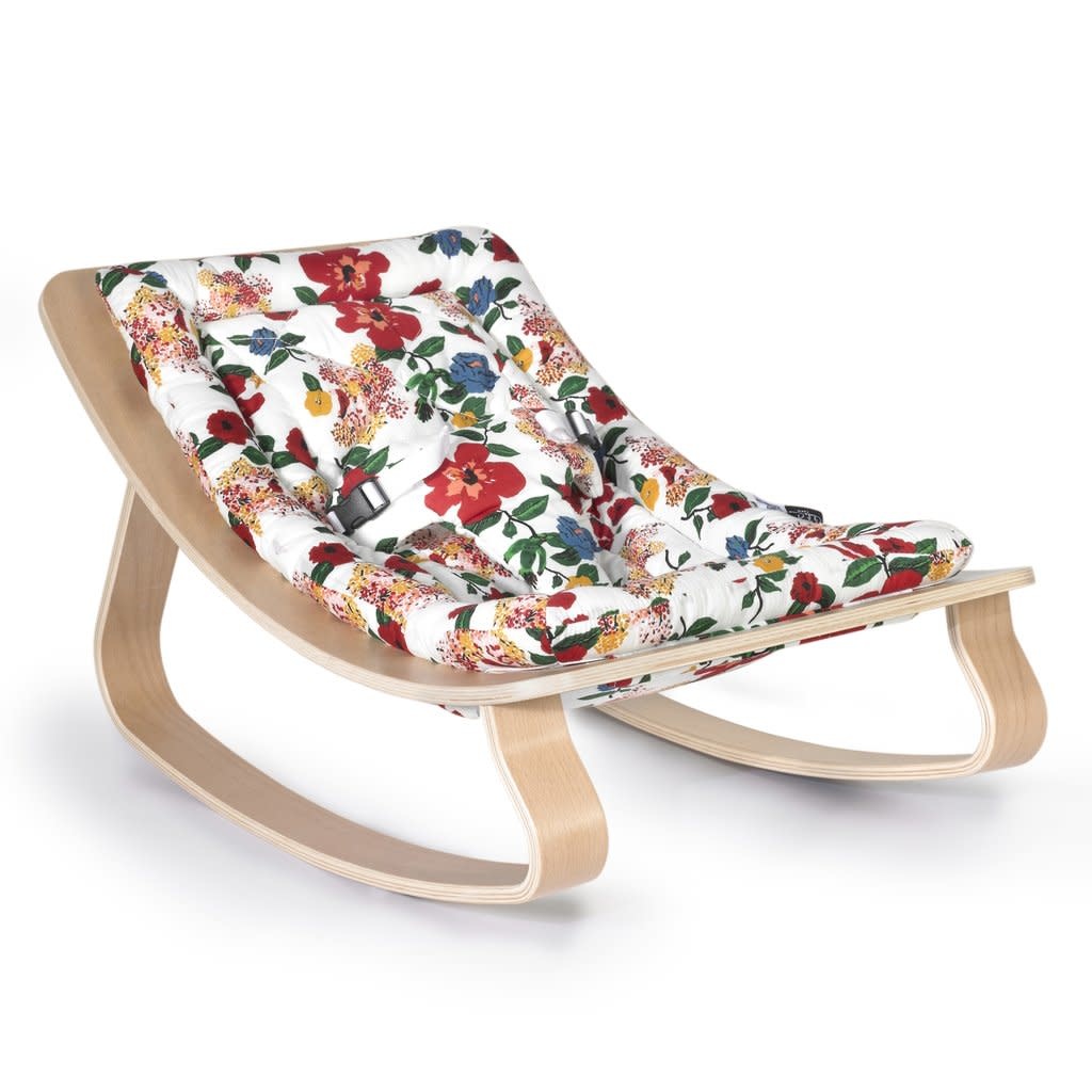 levo beech wood baby bouncer