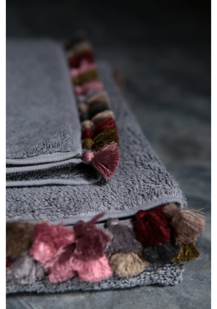 Valerie Barkowski Towel grey Lamu - grigio