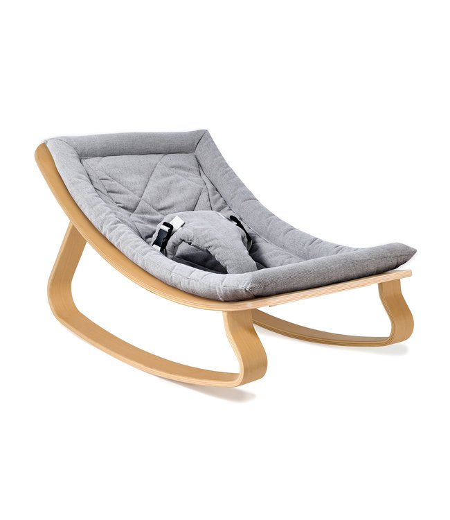 levo beech wood baby bouncer