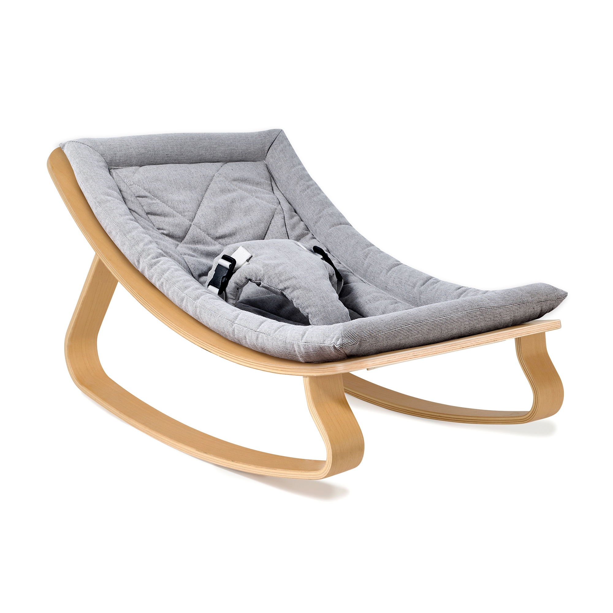 wooden baby bouncer chair