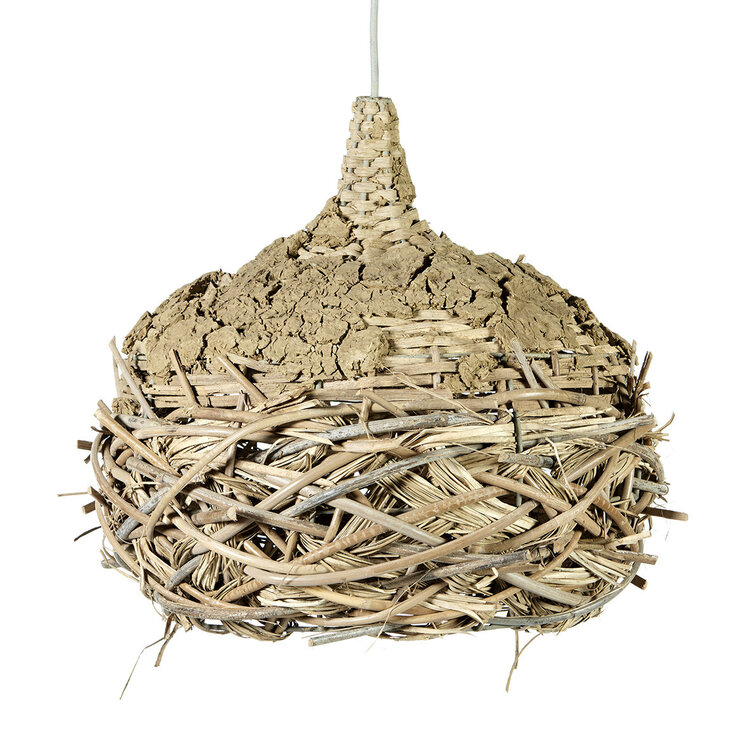 Mud hanging lamp