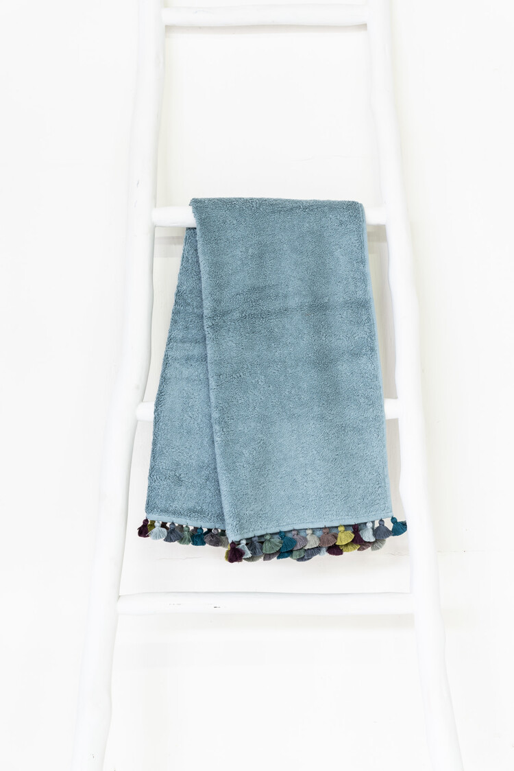 Valerie Barkowski Handdoek water Lamu - aqua, 3 maten