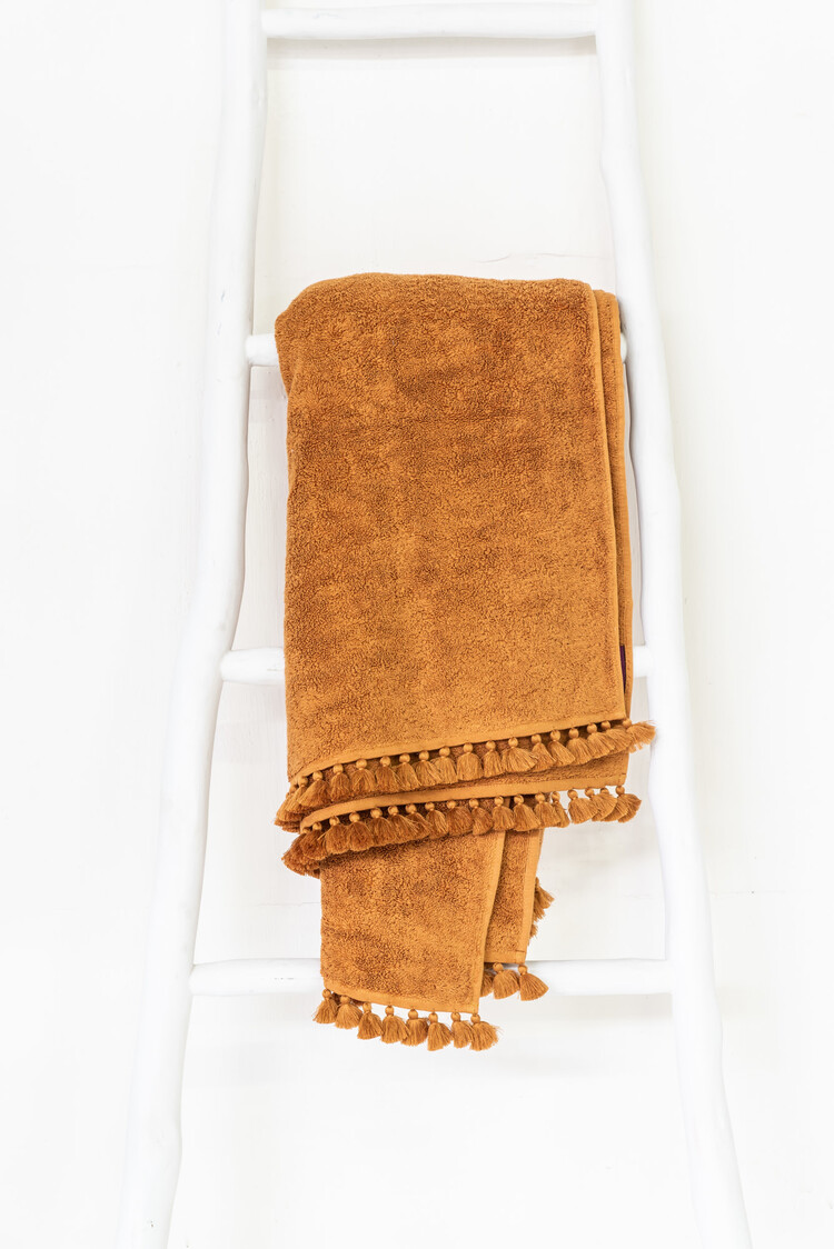 Valerie Barkowski Handdoek amber Lamu - amber, 3 maten