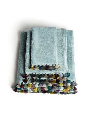 Valerie Barkowski Towel water Lamu - aqua, 3 sizes