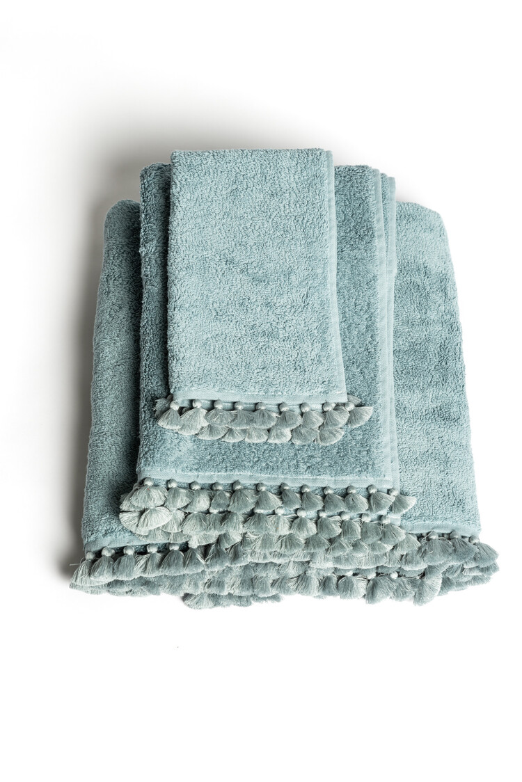 Valerie Barkowski Towel water Lamu - water, 3 sizes