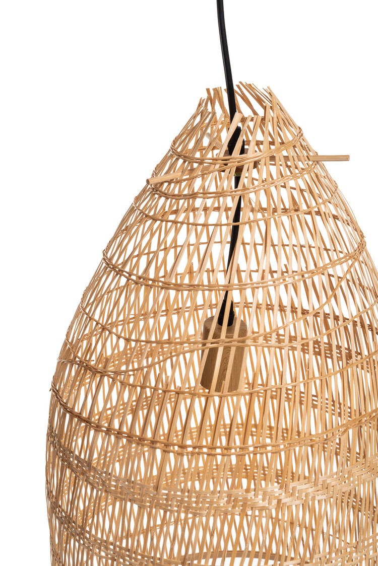 Fijne bamboe hanglamp