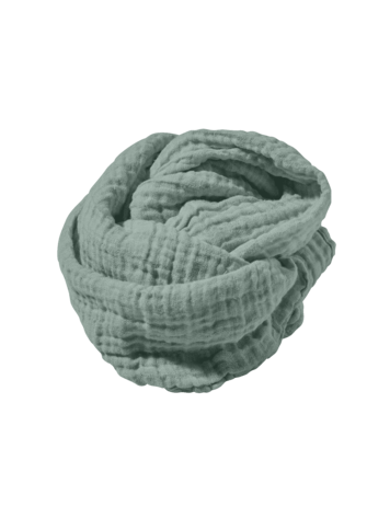 Linge Particulier Linnen sjaal - sage