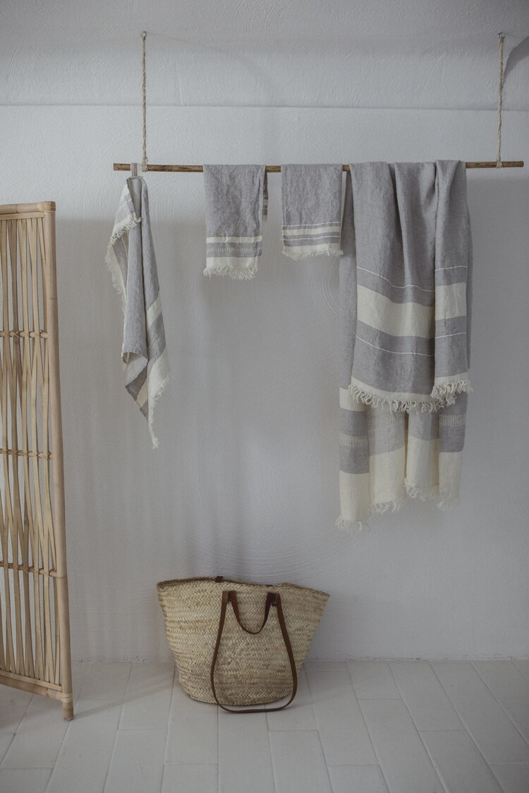 Libeco The Belgian Towel - gent stripe