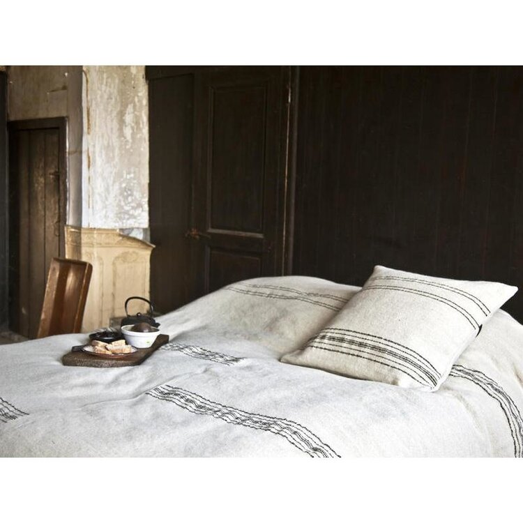 Libeco The Moroccan stripe coverlet