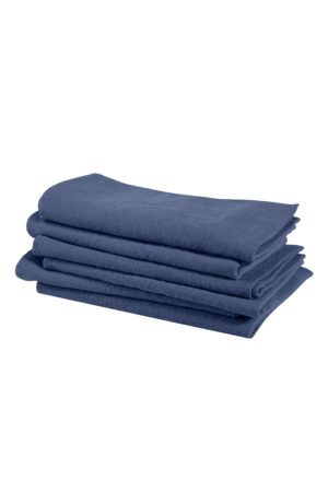 Linge Particulier Napkin linen - atlantic blue