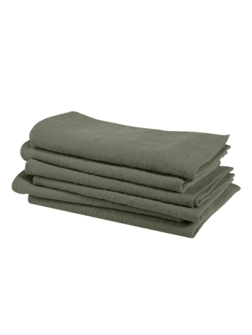 Linge Particulier Napkin linen - jade