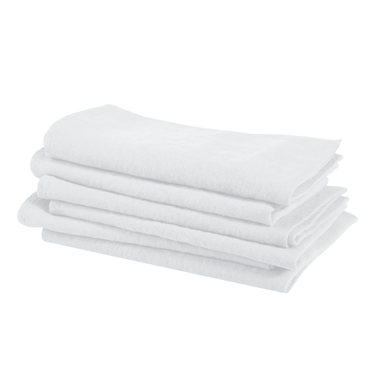Linge Particulier Napkin linen - optic white