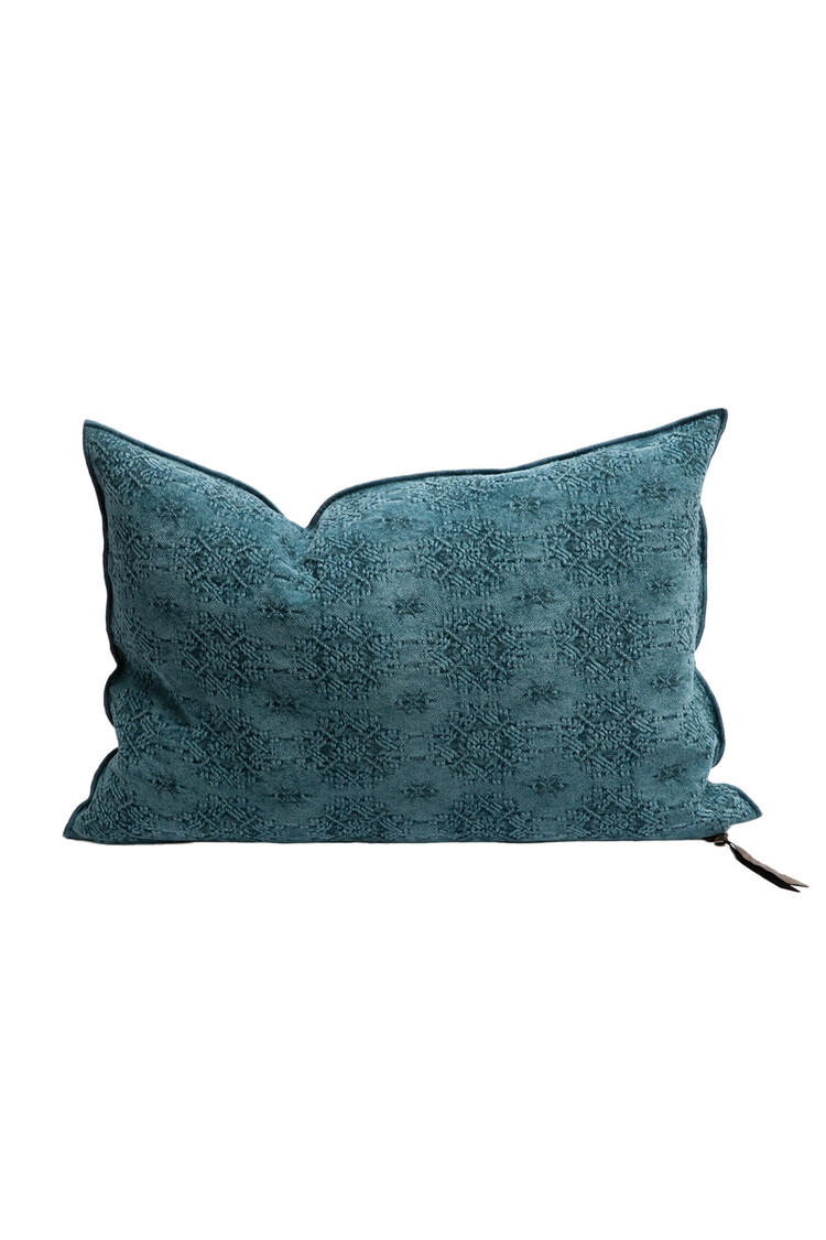 Maison de Vacances Kussen vice versa, jacquard stone washed kilim - riviera