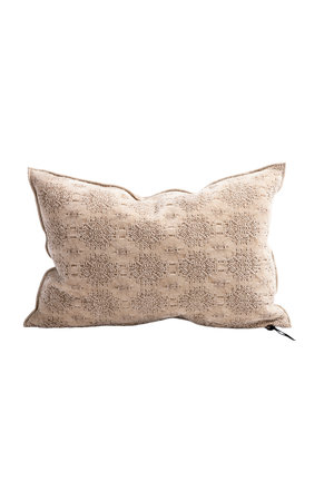 Maison de Vacances Kussen vice versa, jacquard stone washed kilim - nude