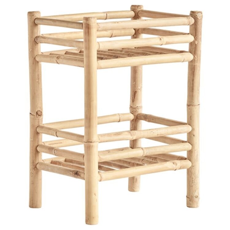 Tine K Home Bamboo rack with 2 shelfs, nature