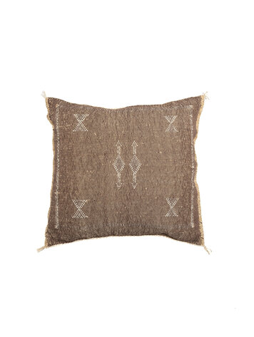 Sabra kussen coffee vierkant