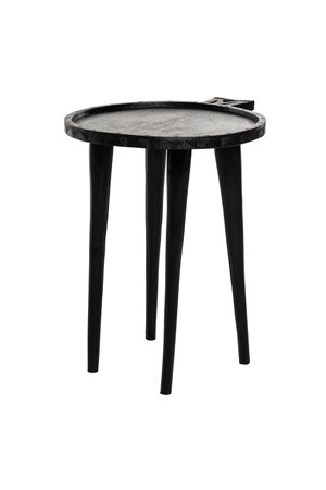 Ethiopian coffee table - black