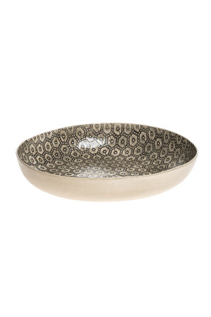 Wonki Ware Dish pie large - pattern