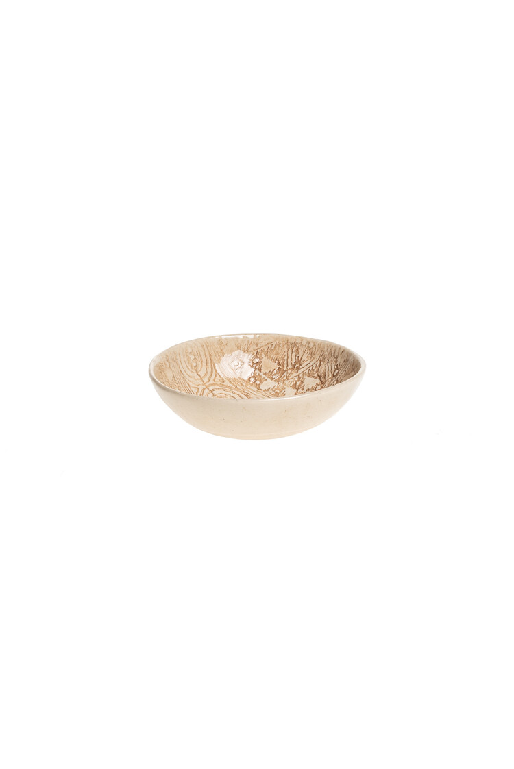 Wonki Ware Salt dish round large - pattern