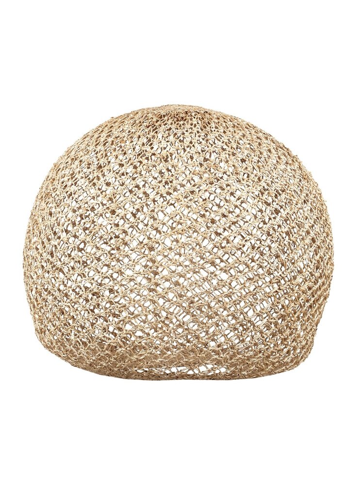 Caravane Balbi hanglamp bananenvezel 'boule' XL - natural