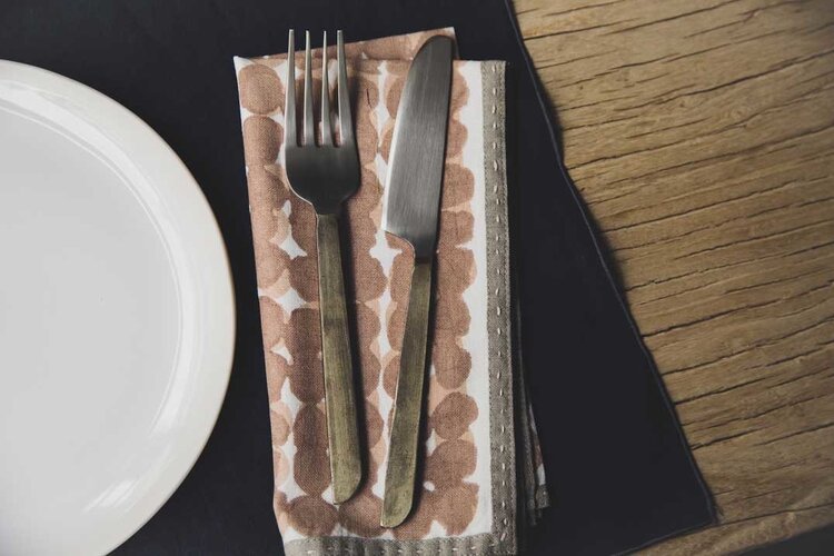 Caravane Fork Aurea - gold/silver