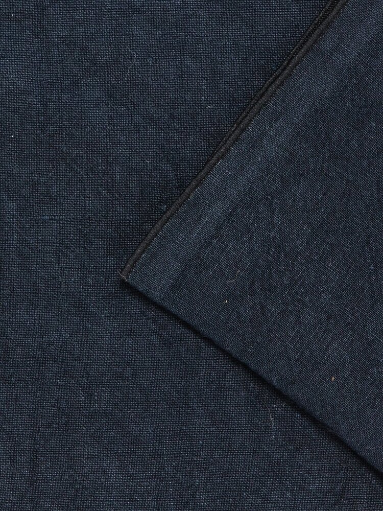 Caravane Placemat Selena, gewassen linnen - encre