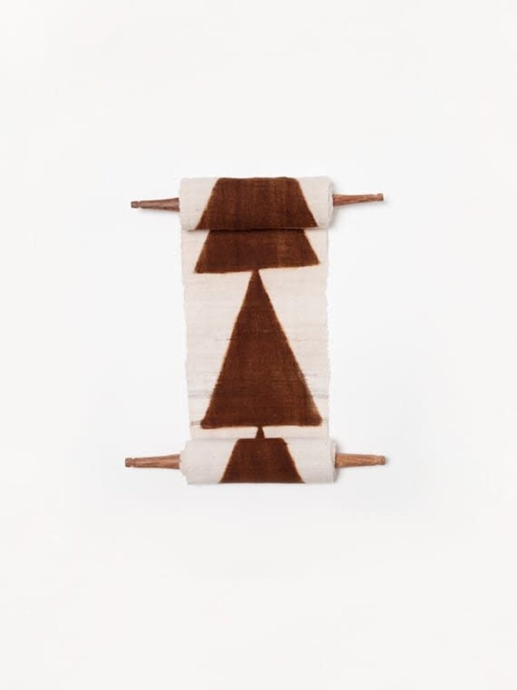 AAAA Bogolan Totem - Intention - White/Brown