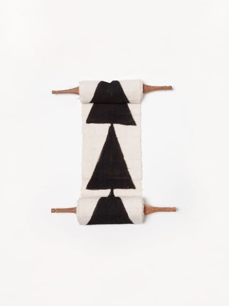 AAAA Bogolan Totem - Intention - White/Black