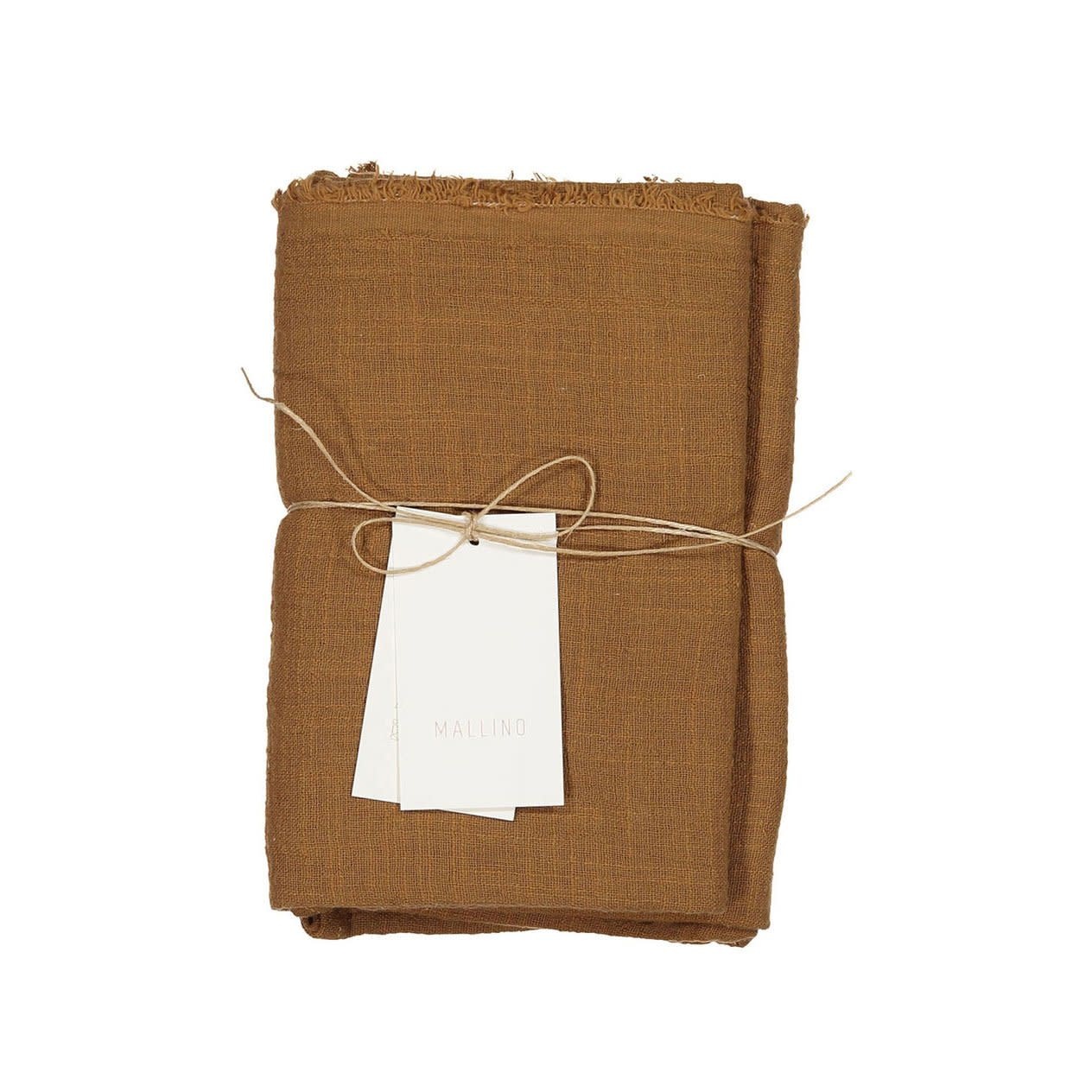 rust swaddle blanket