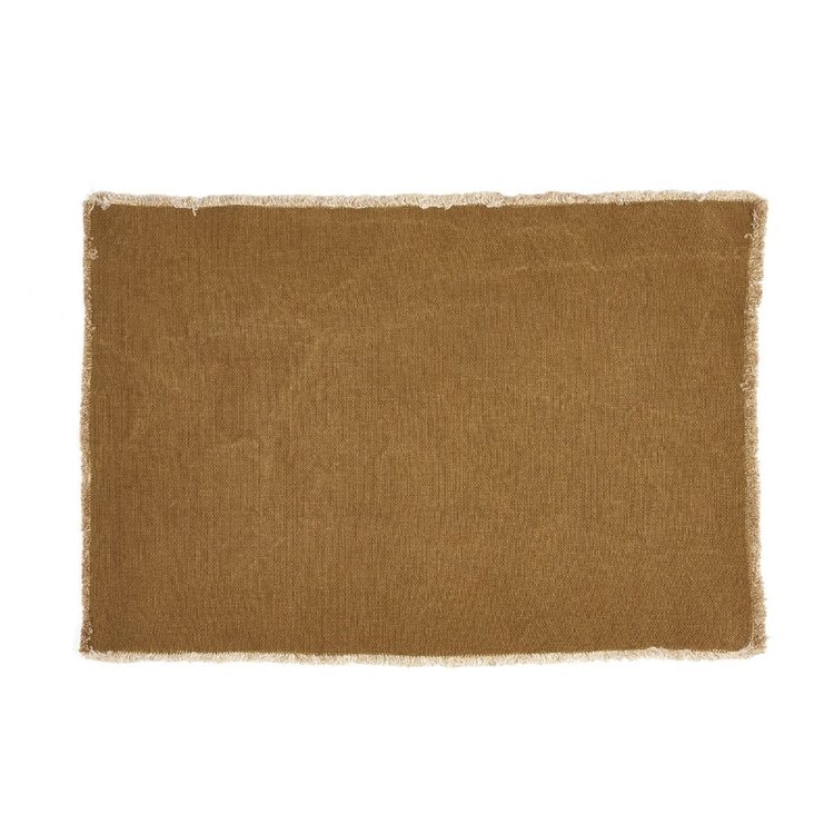 Libeco Pacific placemat - curry