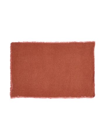 Libeco Pacific placemat - paprika